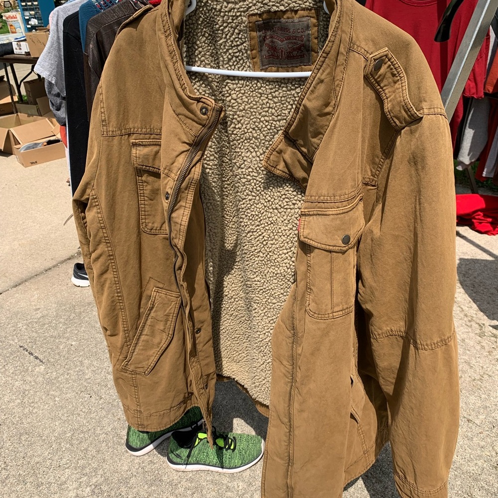 Levi’s tan denim jacket